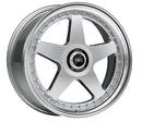 TEC GT EVO-R black-polished-lip Felge 8x18 - 18 Zoll 5x110 Lochkreis - Beast Performance Fahrzeugtechnik OHG